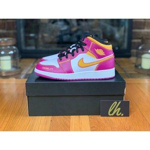 Sz 5.5y Air Jordan 1 Mid "Dia De Los Muertos"